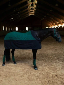 Equestrian Stockholm Fleece Rug Sycamore Green