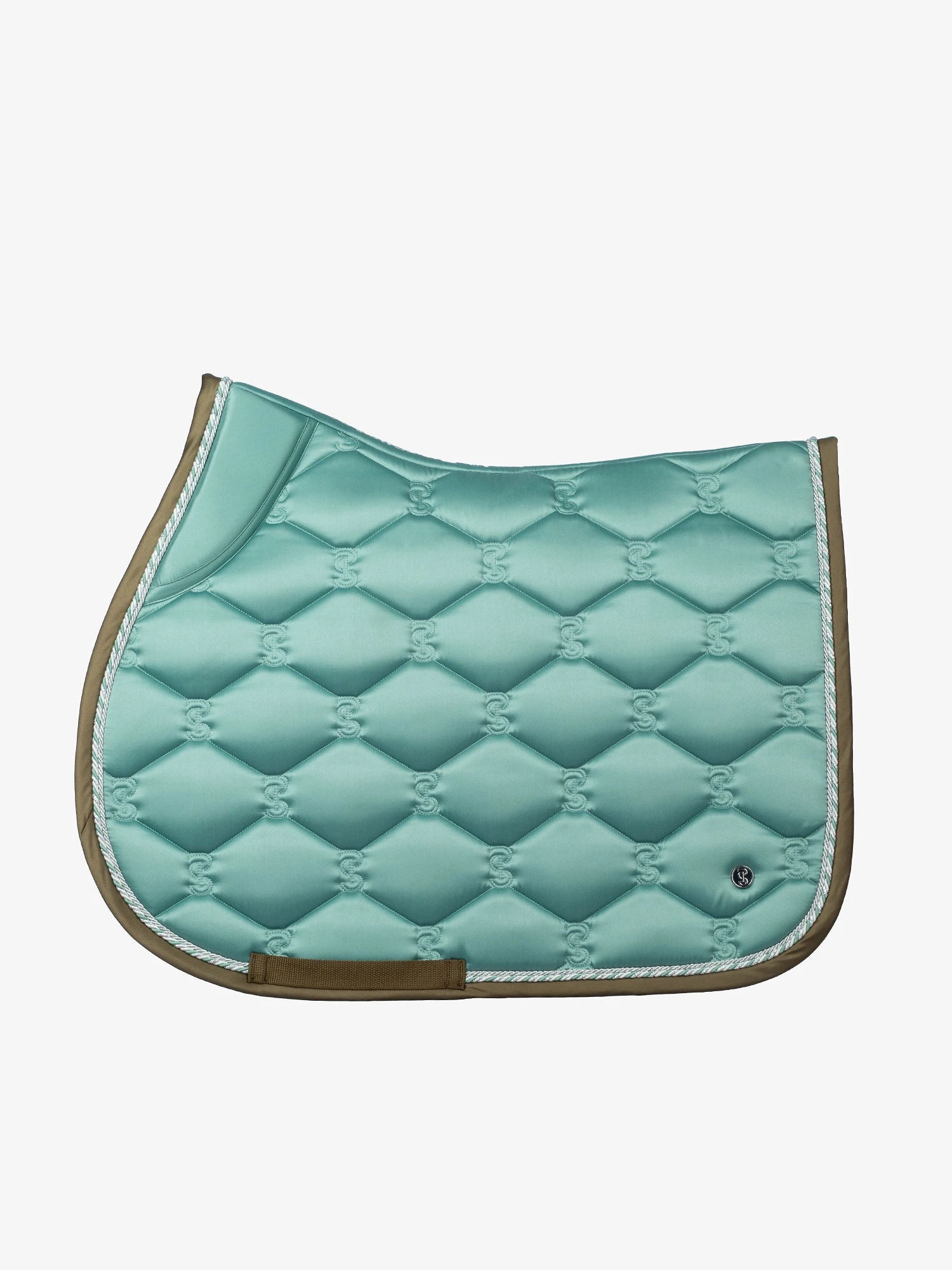 PS Of Sweden Signature Jump Saddle Pad Celadon 1 PS Of Sweden Signature Jump Saddle Pad Celadon