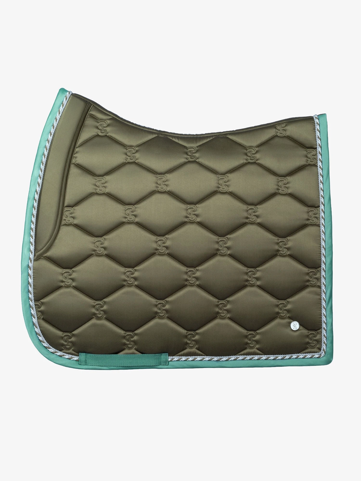 PS Of Sweden Signature Dressage Saddle Pad Olive 1 PS Of Sweden Signature Dressage Saddle Pad Olive