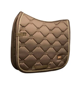 Equestrian Stockholm Dressage Saddle Pad Champagne -Equestrian Supplies Saddle pad dressage cob Champagne ESstockholm