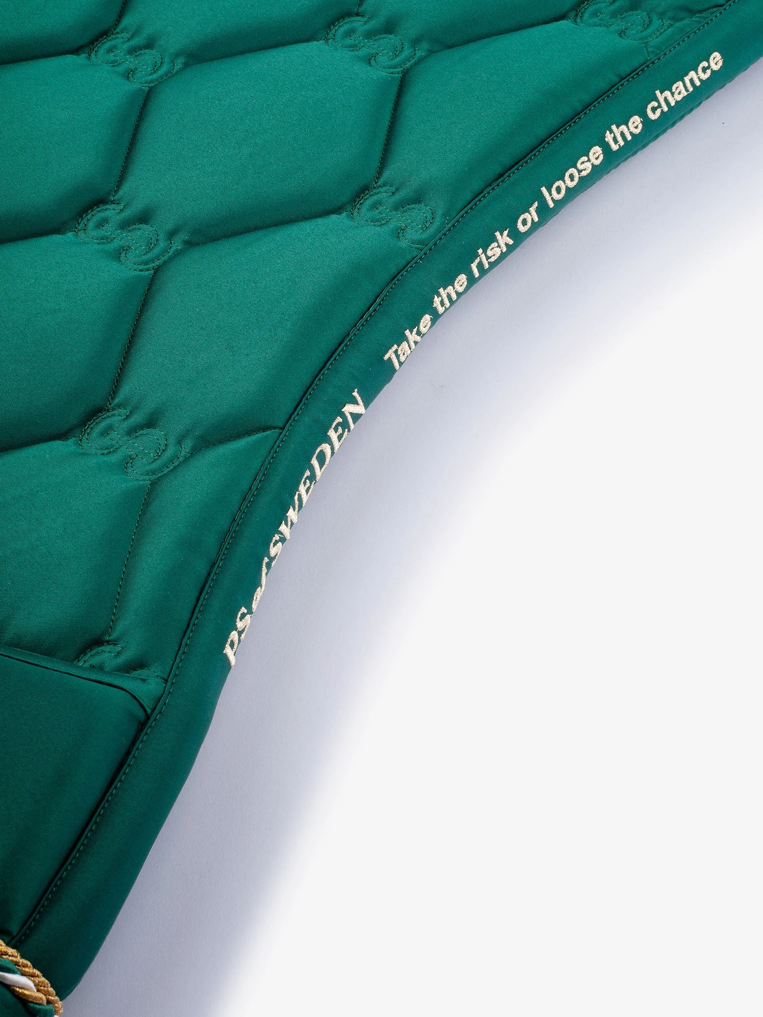 PS Of Sweden Signature Jump Saddle Pad Jade 2 PS Of Sweden Signature Jump Saddle Pad Jade - Image 2