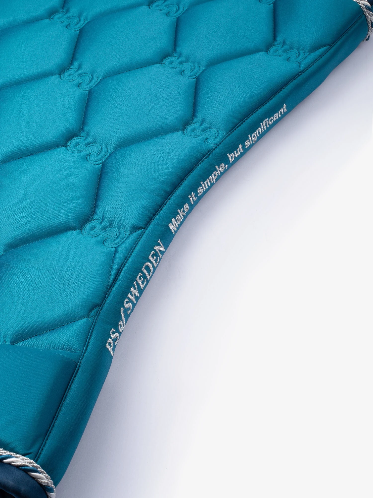 PS Of Sweden Signature Jump Saddle Pad Ocean 2 PS Of Sweden Signature Jump Saddle Pad Ocean - Image 2