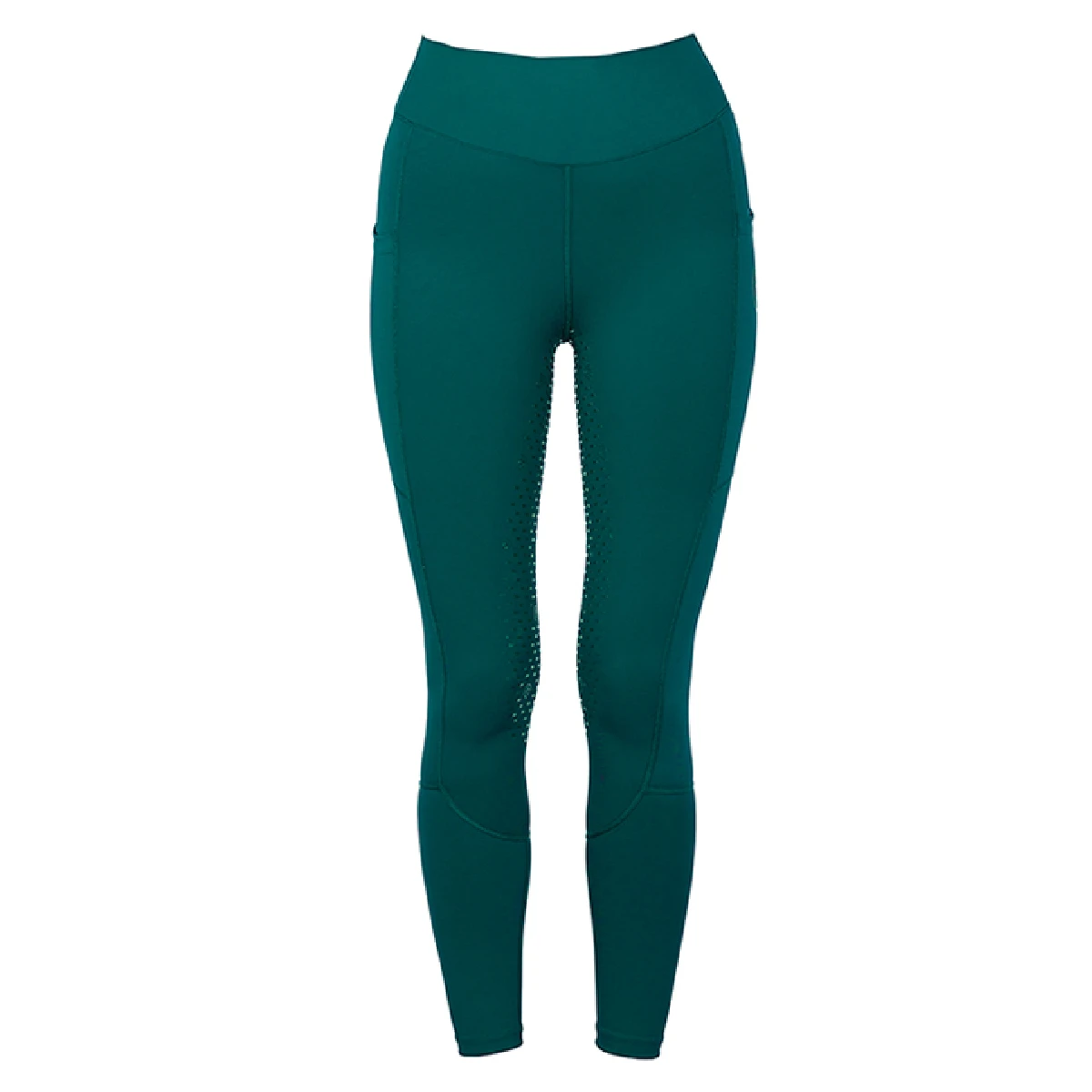 Equestrian Stockholm Movement Dressage Riding Tights Emerald 2 Equestrian Stockholm Movement Dressage Riding Tights Emerald - Image 2