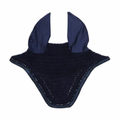 Kentucky Glitter Band Wellington Ear Bonnet Dark Navy