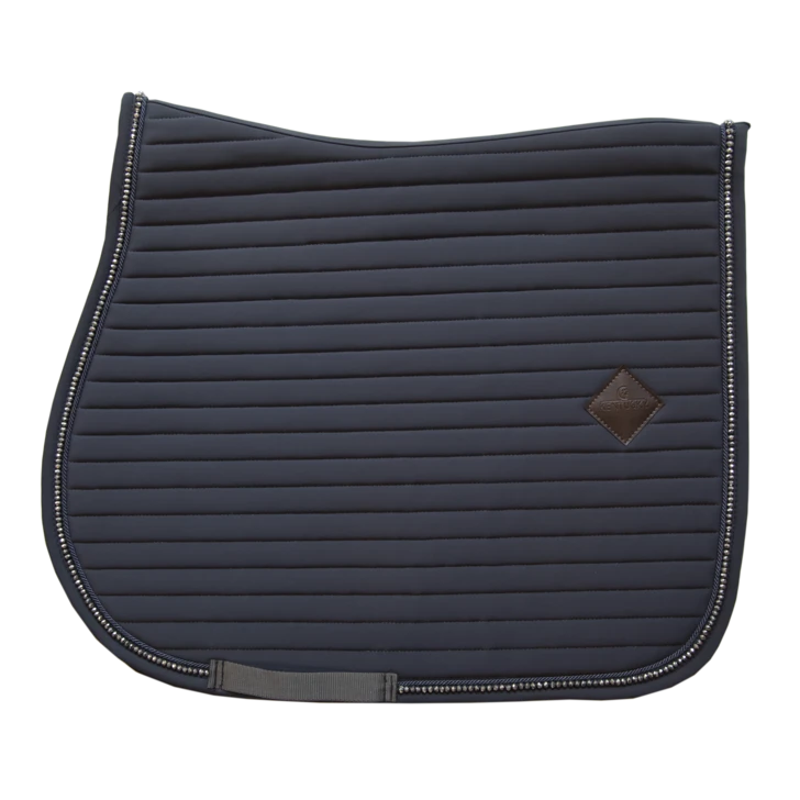 Kentucky Pearls Jump Saddle Pad Grey 1 Kentucky Pearls Jump Saddle Pad Grey