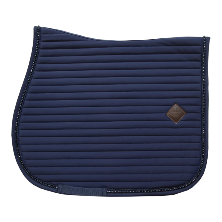 Kentucky Pearls Jump Saddle Pad Navy 1 Kentucky Pearls Jump Saddle Pad Navy