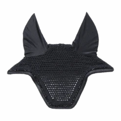 Kentucky Glitter Band Wellington Ear Bonnet Black