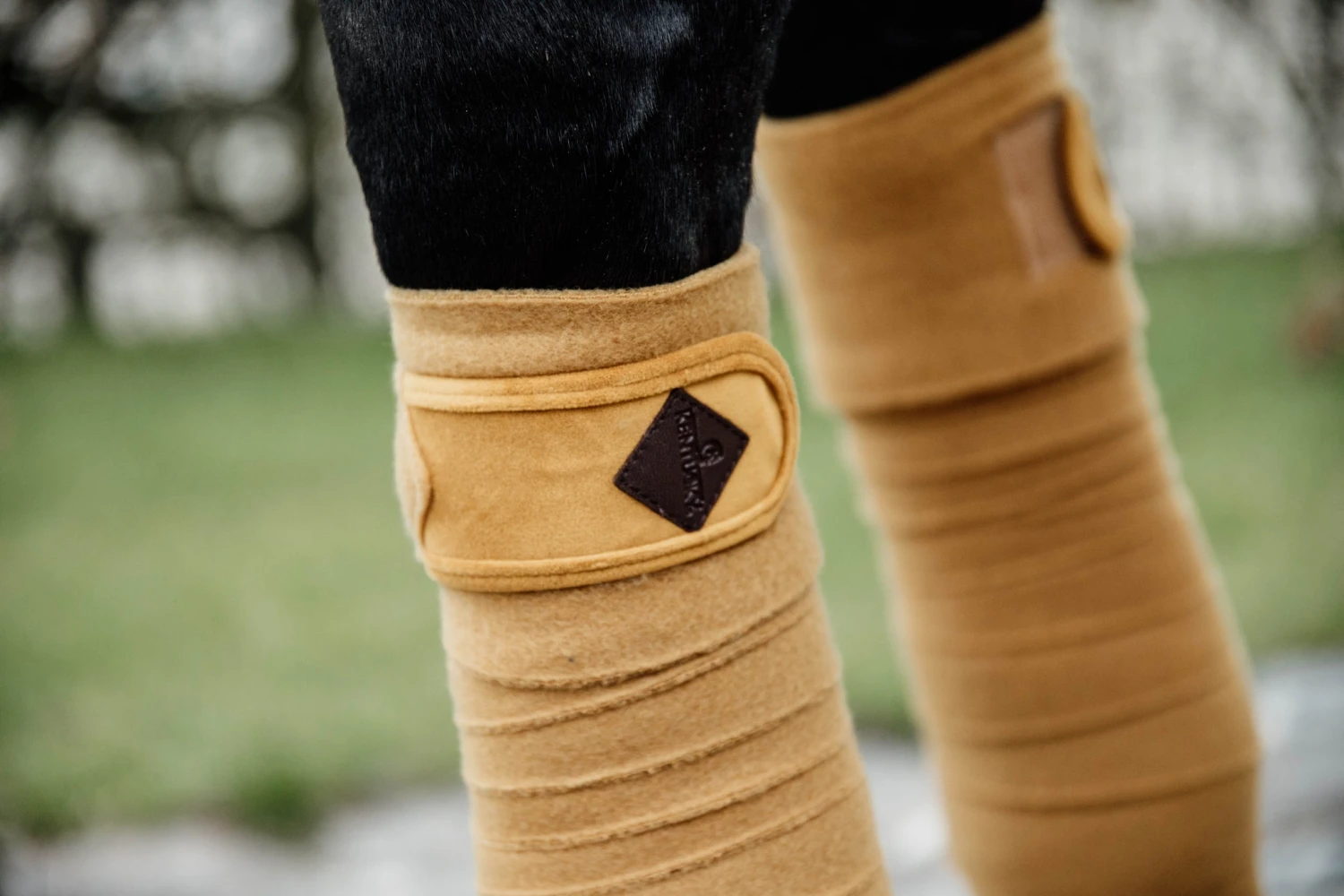 Kentucky Velvet Bandages Mustard 2 Kentucky Velvet Bandages Mustard - Image 2