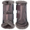 Equestrian Stockholm Brushing Boots Amaranth