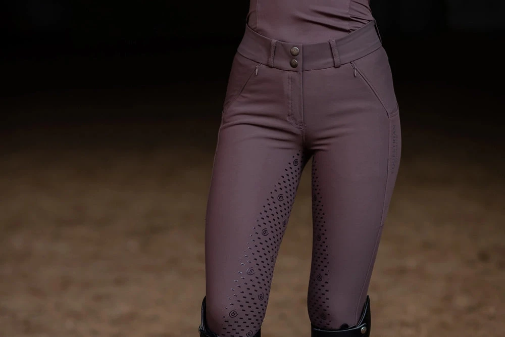 Equestrian Stockholm Dressage Breeches Amaranth 2 Equestrian Stockholm Dressage Breeches Amaranth - Image 2