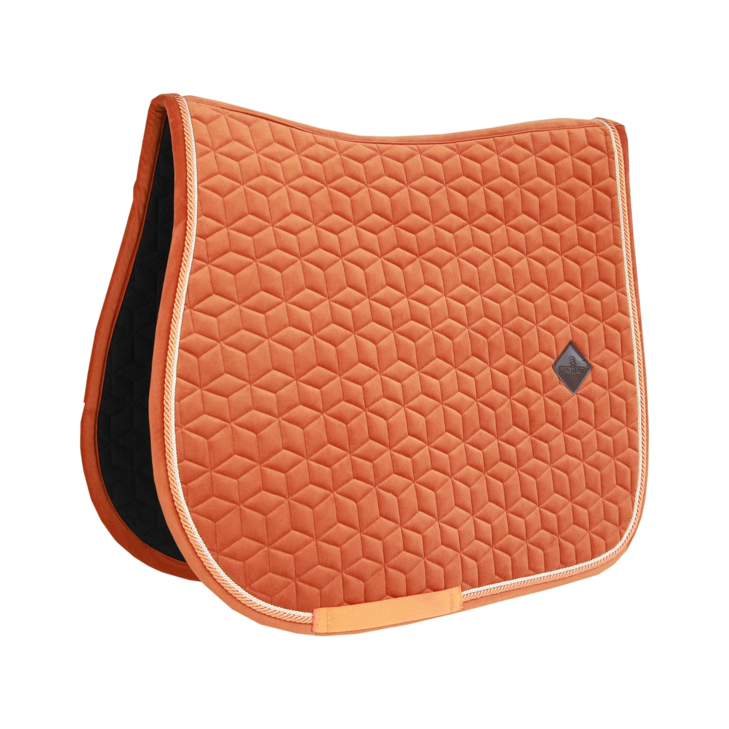 Kentucky Velvet Jump Saddle Pad Orange 1 Kentucky Velvet Jump Saddle Pad Orange