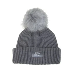 Kentucky Beanie Pompom Grey