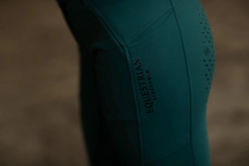 Equestrian Stockholm Elite Dressage Breeches Sycamore Green 5 Equestrian Stockholm Elite Dressage Breeches Sycamore Green - Image 5