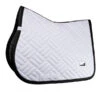 Equestrian Stockholm Modern Jump Saddle Pad White Black Edition
