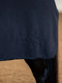 Equestrian Stockholm Fleece Rug Black Edition -Equestrian Supplies black fleece blanket fleecetacke fleece decke fleece deken 2