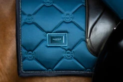 Equestrian Stockholm Dressage Saddle Pad Blue Meadow -Equestrian Supplies blue m3 2