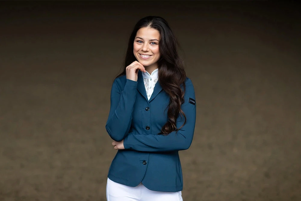 Equestrian Stockholm Select Competition Jacket Blue Meadow 1 Equestrian Stockholm Select Competition Jacket Blue Meadow