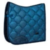 Equestrian Stockholm Dressage Saddle Pad Blue Meadow Glimmer