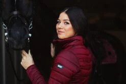 Equestrian Stockholm Light Weight Jacket Bordeaux -Equestrian Supplies bordeaux light weight jacket retouch 3