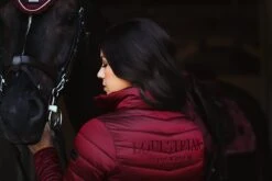 Equestrian Stockholm Light Weight Jacket Bordeaux -Equestrian Supplies bordeaux light weight jacket retouch 4