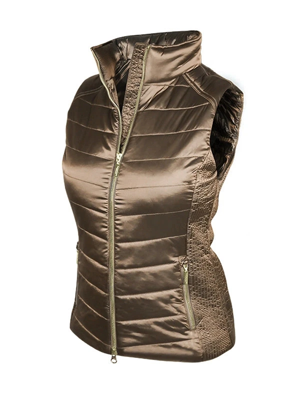 Equestrian Stockholm Vest Champagne 2 Equestrian Stockholm Vest Champagne - Image 2
