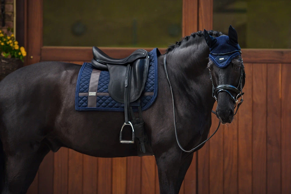 Equestrian Stockholm Dressage Saddle Pad Navy No Boundaries 3 Equestrian Stockholm Dressage Saddle Pad Navy No Boundaries - Image 3