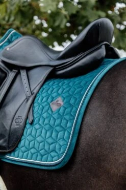 Kentucky Velvet Dressage Saddle Pad Emerald 5 Kentucky Velvet Dressage Saddle Pad Emerald -Equestrian Supplies e19740e74cff63955362e6df4fea233591bd018bd942232a3ebfeb1c62c43f5c