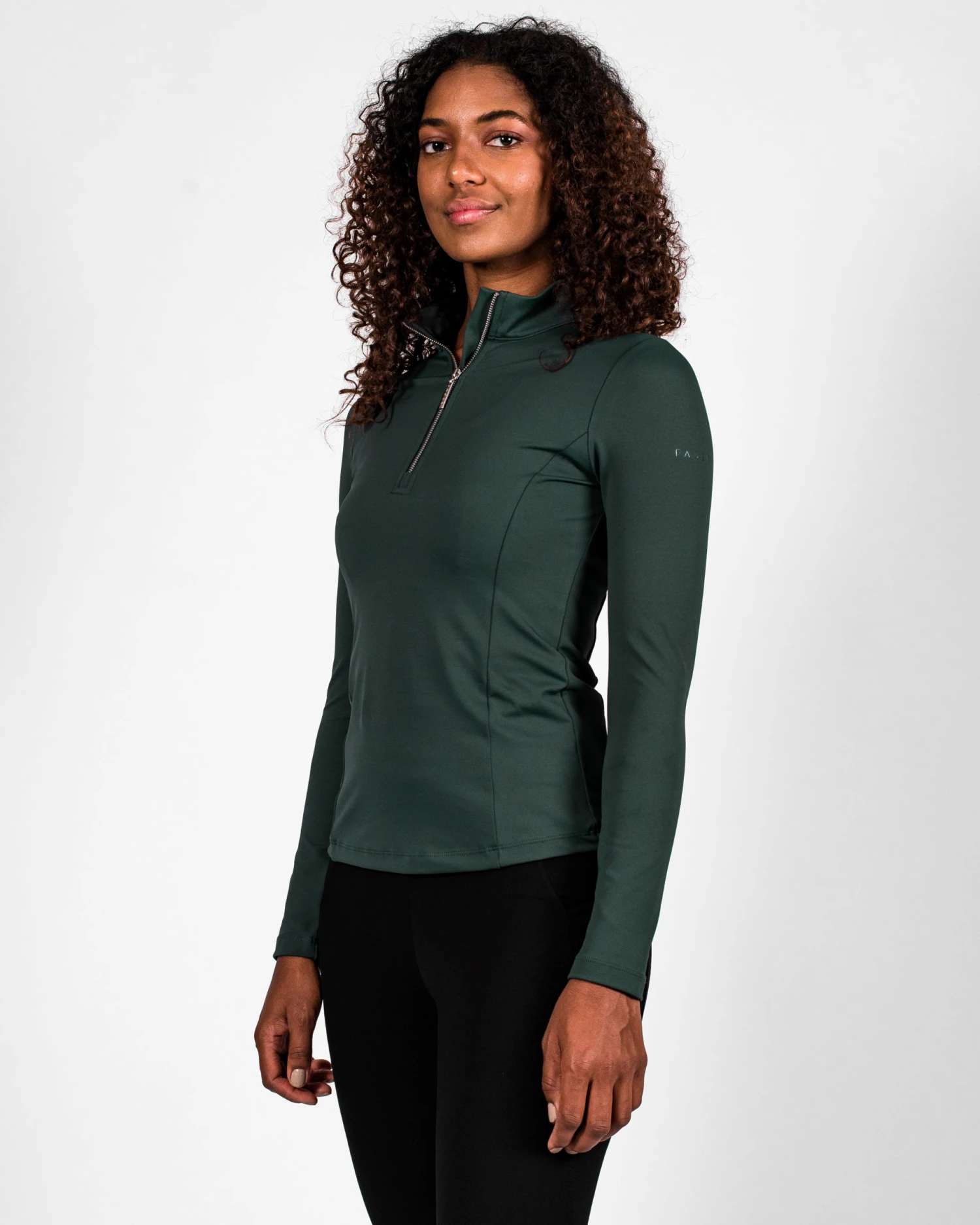 Fager Emma Long Sleeve Base Layer Green 1 Fager Emma Long Sleeve Base Layer Green