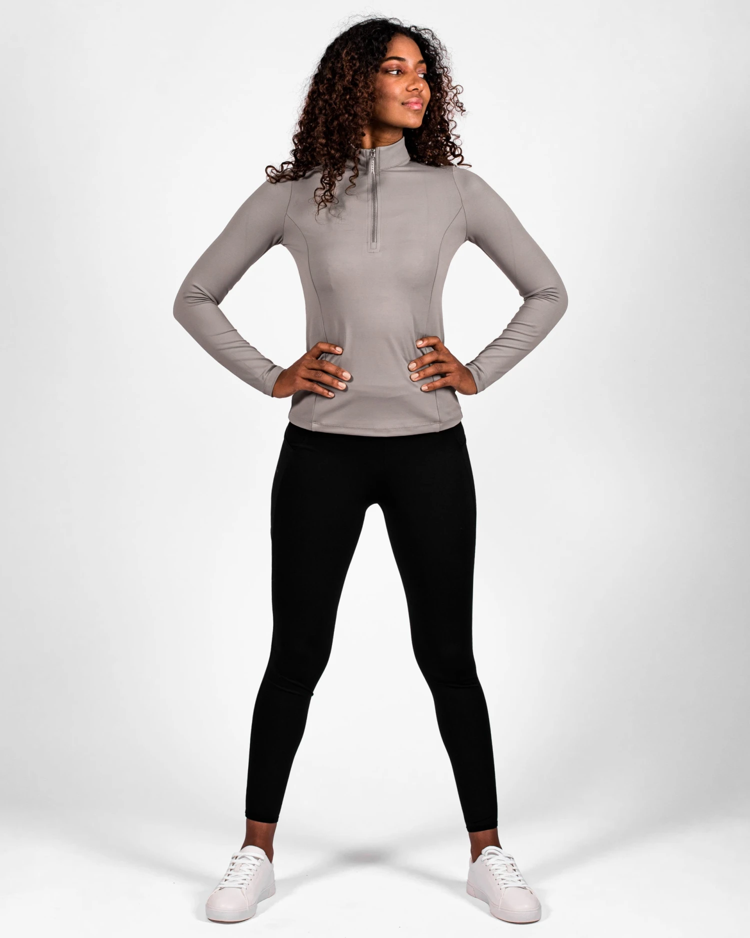 Fager Emma Long Sleeve Base Layer Grey 3 Fager Emma Long Sleeve Base Layer Grey - Image 3