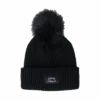 Kentucky Beanie Pompom Black