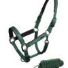 Equestrian Stockholm Halter & Lead Sycamore Green