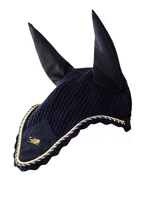 Equestrian Stockholm Ear Bonnet Royal Classic 1 Equestrian Stockholm Ear Bonnet Royal Classic