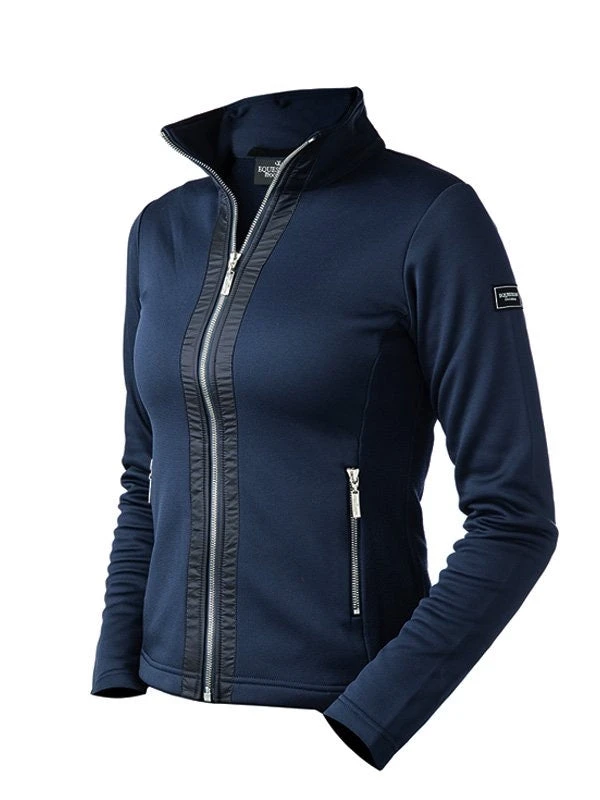 Equestrian Stockholm Fleece Jacket Navy 1 Equestrian Stockholm Fleece Jacket Navy