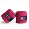 Equestrian Stockholm Bandages Faded Fuchsia