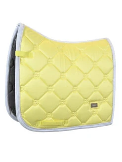 Equestrian Stockholm Dressage Saddle Pad Soft Lemon