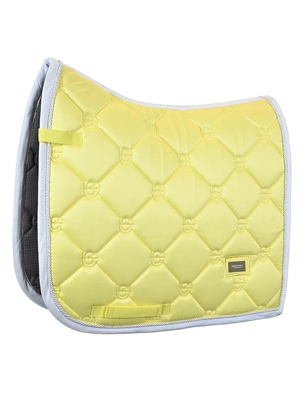 Equestrian Stockholm Dressage Saddle Pad Soft Lemon 1 Equestrian Stockholm Dressage Saddle Pad Soft Lemon