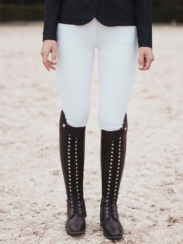 Equestrian Stockholm Elite Dressage Breeches White 3 Equestrian Stockholm Elite Dressage Breeches White - Image 3