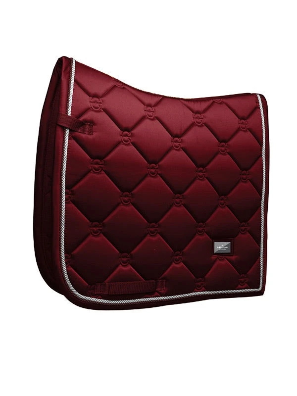Equestrian Stockholm Dressage Saddle Pad Bordeaux 1 Equestrian Stockholm Dressage Saddle Pad Bordeaux