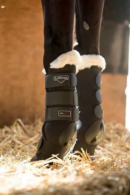 LeMieux Luxury Stable Boots Black 2 LeMieux Luxury Stable Boots Black - Image 2