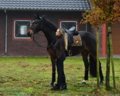 Equestrian Stockholm Dressage Saddle Pad Golden Brass -Equestrian Supplies image c4643e18 4148 4e6b a925 ac6098d8b2ca