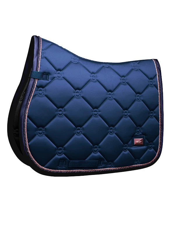 Equestrian Stockholm Jump Saddle Pad Lagoon Blush 1 Equestrian Stockholm Jump Saddle Pad Lagoon Blush