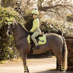 LeMieux Junior Loire Jump Saddle Pad Kiwi -Equestrian Supplies lemieux 13 843d7a27 fe67 424f a6f2 f68f071127a6