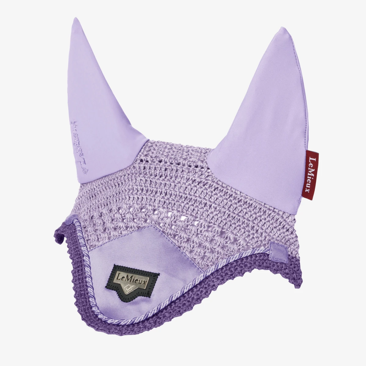 LeMieux Junior Loire Ear Bonnet Wisteria 1 LeMieux Junior Loire Ear Bonnet Wisteria