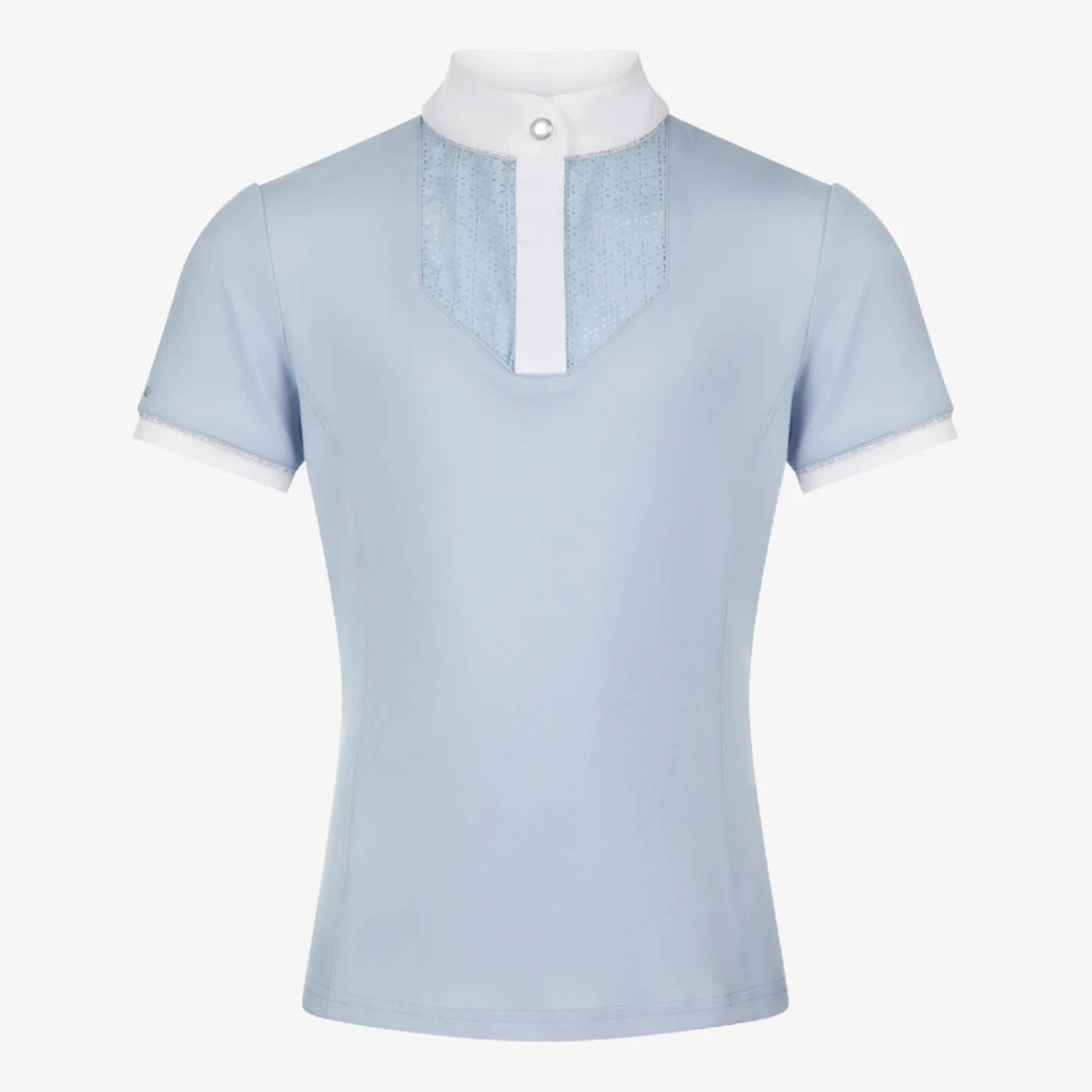 LeMieux Young Rider Bell Show Shirt Mist 2 LeMieux Young Rider Bell Show Shirt Mist - Image 2