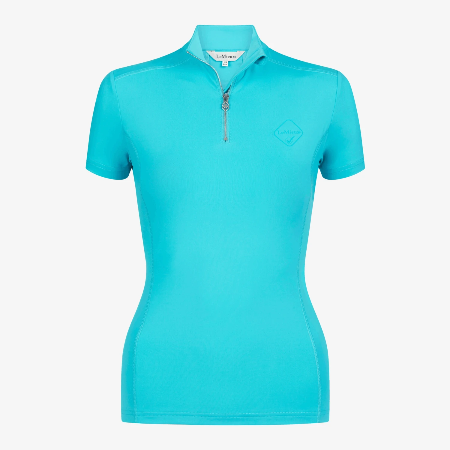 LeMieux Short Sleeve Base Layer Azure 2 LeMieux Short Sleeve Base Layer Azure - Image 2