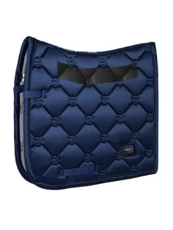 Equestrian Stockholm Dressage Saddle Pad Modern Tech Navy
