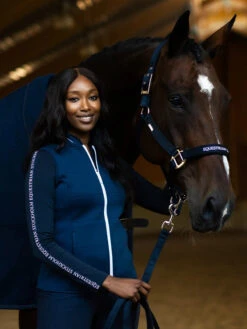 Equestrian Stockholm Power Base Layer Modern Tech Navy 9 Equestrian Stockholm Power Base Layer Modern Tech Navy -Equestrian Supplies modern tech navy riding top ridtopp oben reiten top rijden on3