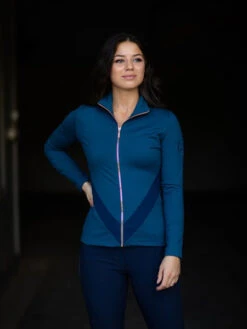 Equestrian Stockholm Victory Jacket Monaco Blue No Boundaries -Equestrian Supplies nb monaco blue jacket 3