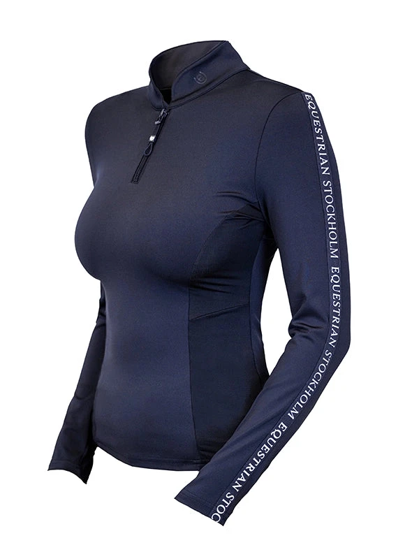 Equestrian Stockholm Power Base Layer Modern Tech Navy 1 Equestrian Stockholm Power Base Layer Modern Tech Navy